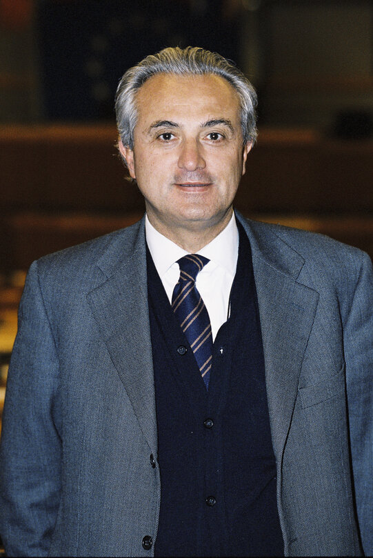 MEP Pietro-Paolo MENNEA in the Hemicycle at the European Parliament in Brussels