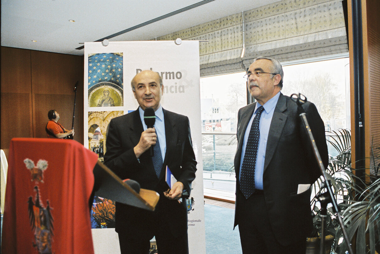 Presentation of the Region of Palermo at the European Parliament in Brussels