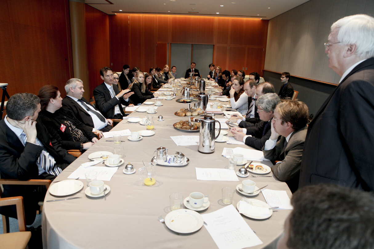 SME Intergroup working breakfast with Business Europe