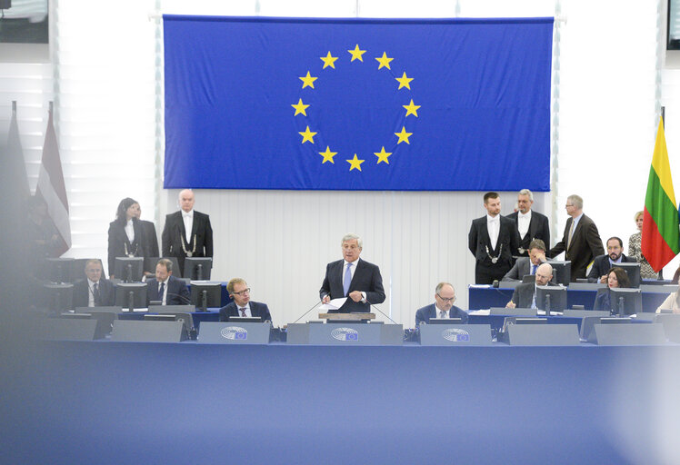 Photo 16 : Plenary session Week 27 2017 in Strasbourg