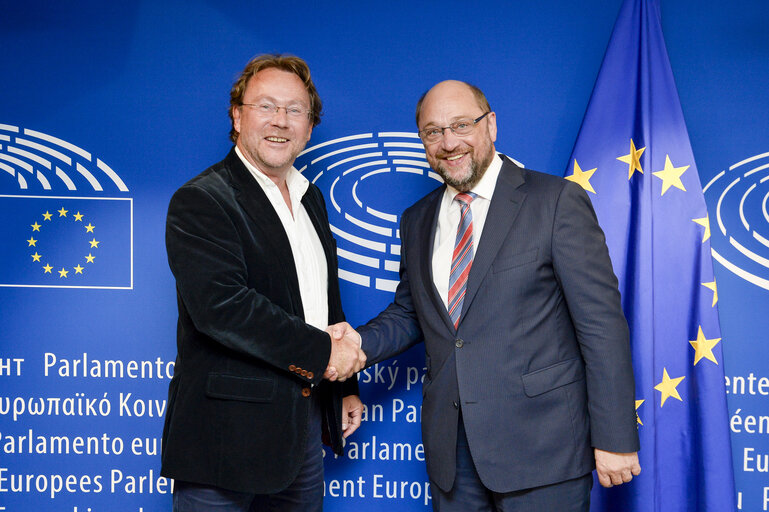 Photo 1 : EP President meets with Roland KAPPAUN