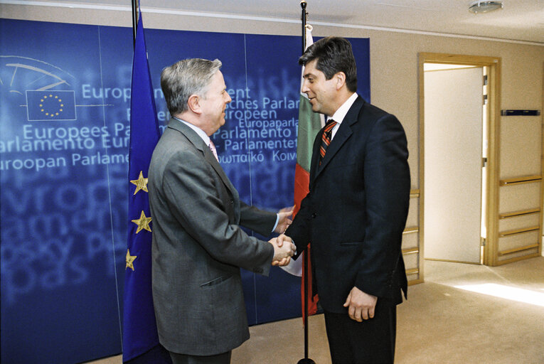 Visit of Georgi PARVANOV, President of Bulgaria