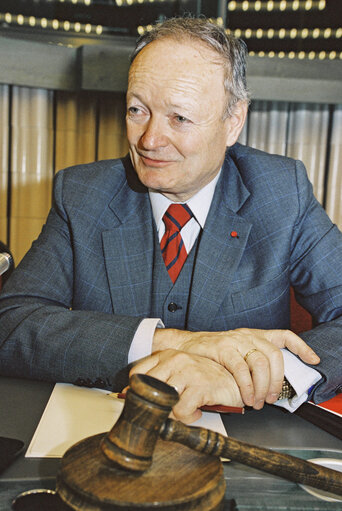 Zdjęcie 5: Meeting with Andreas KHOL, Austrian Politician at the European Parliament in Strasbourg