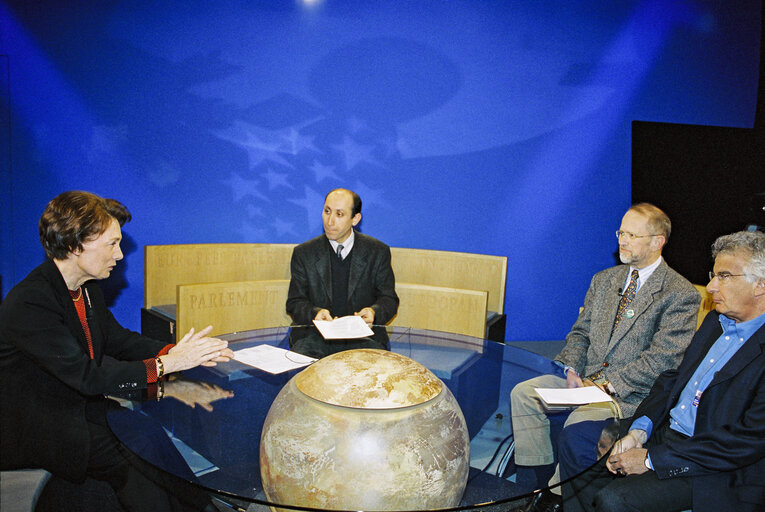 Photo 1: Debate at the European Parliament in Strasbourg