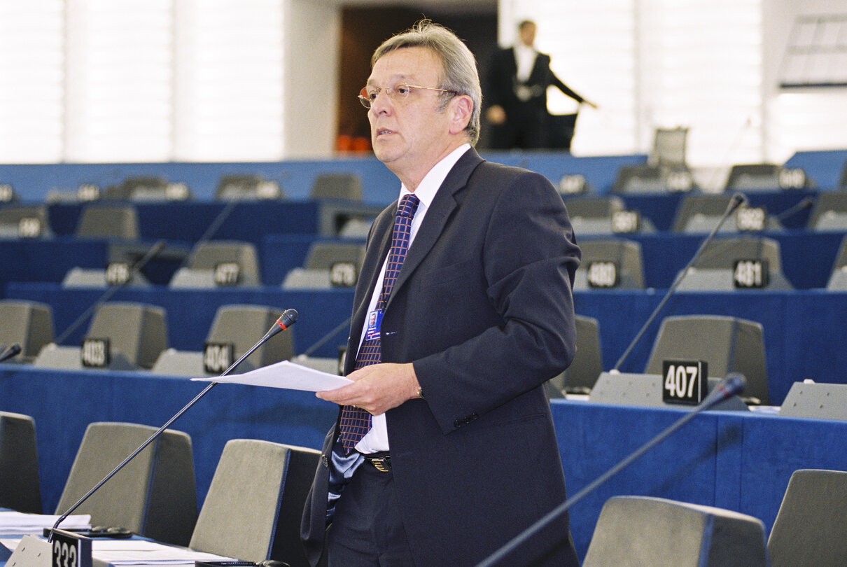 MEP: Mathieu GROSCH. Speech in Plenary session in Strasbourg