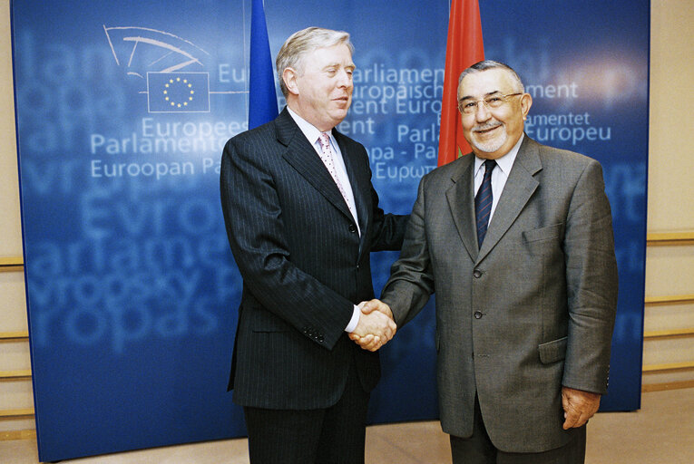 Fotografie 1: EP President meets with Abdelwahad RADI, Speaker of the Parliament of Morocco