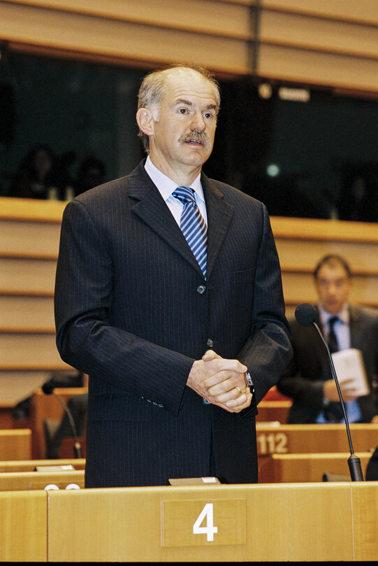 Extraordinary Session at the European Parliament in Brussels