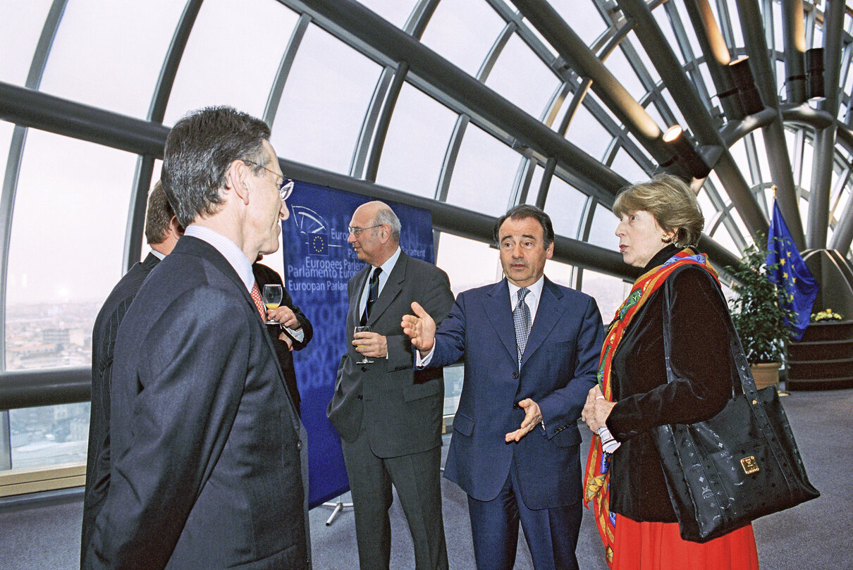 Reception at the European Parliament in Brussels