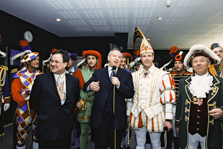 Carnival at the European Parliament in Brussels