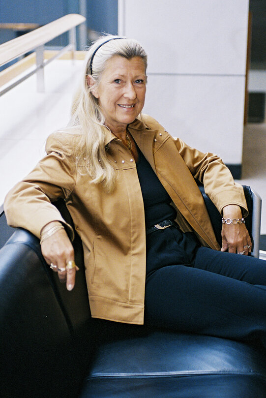 Portrait of MEP Lisbeth GRONFELDT BERGMAN in Brussels