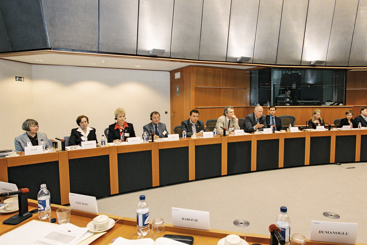 Meeting with Candidate Countries at the European Parliament in Brussels