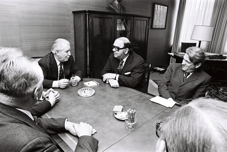 Meeting in Luxembourg in april 1976