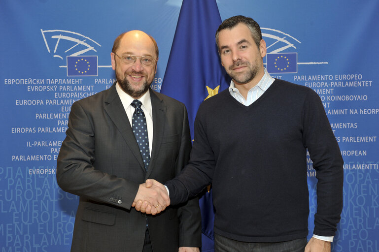 Fotografia 1: EP President meets with Vice President ALVARO