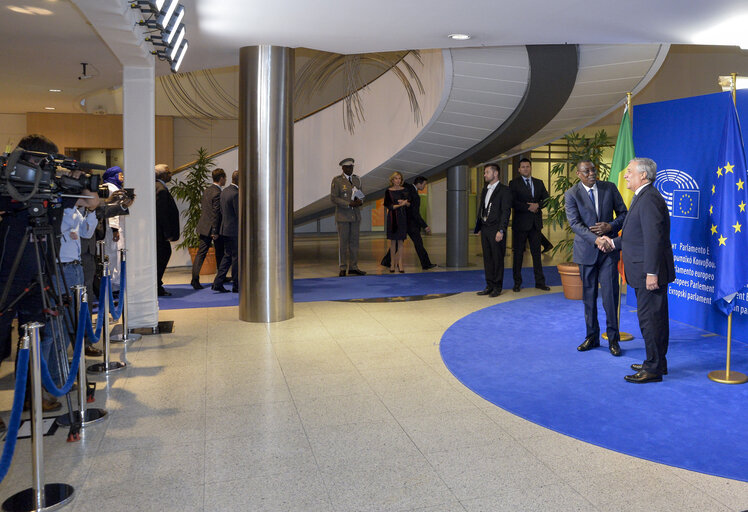 Fotogrāfija 1: Antonio TAJANI - EP President meets with Abdoulaye Idrissa MAIGA, Prime Minister of Mali .