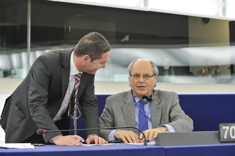 Photo 2 : Plenary Session in Strasbourg - Week 16 - 2012