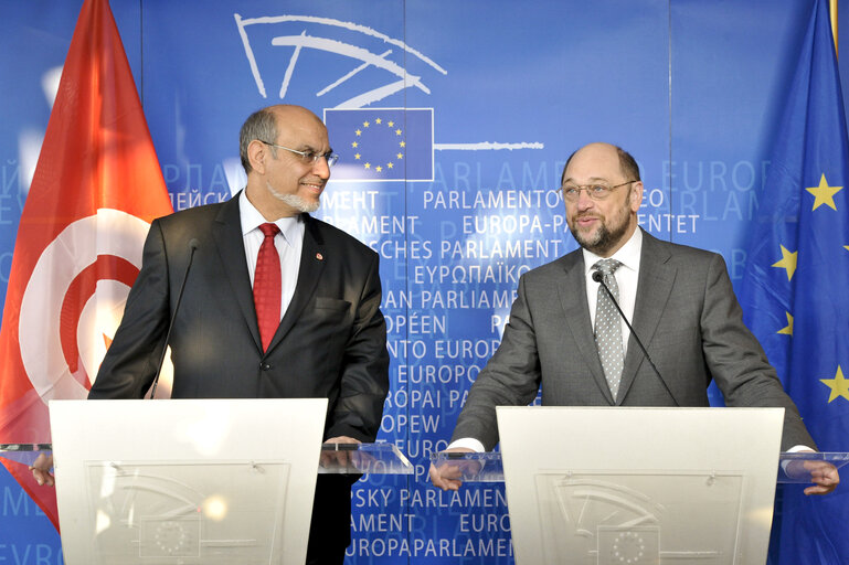 Fotografia 6: EP President meets with Prime Minister of Tunisia.