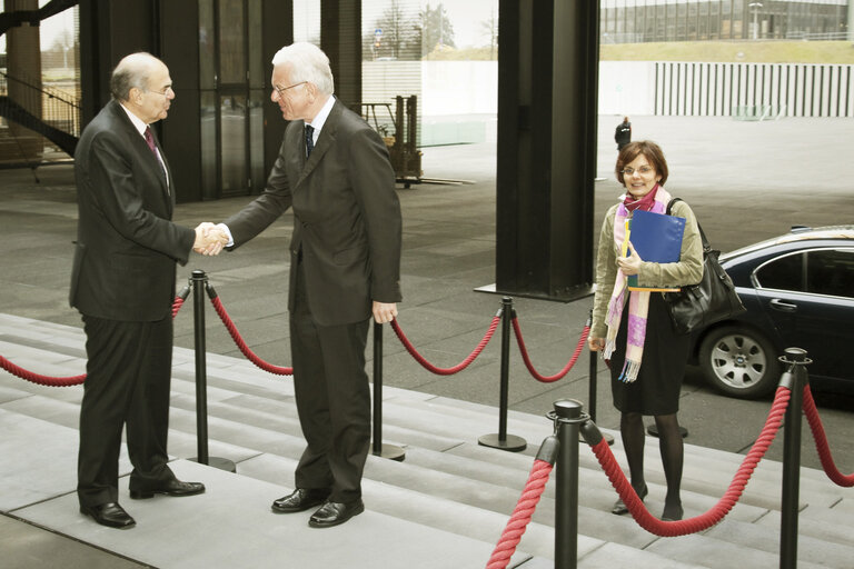 Foto 2: EP President meets with President of European Court of Justice