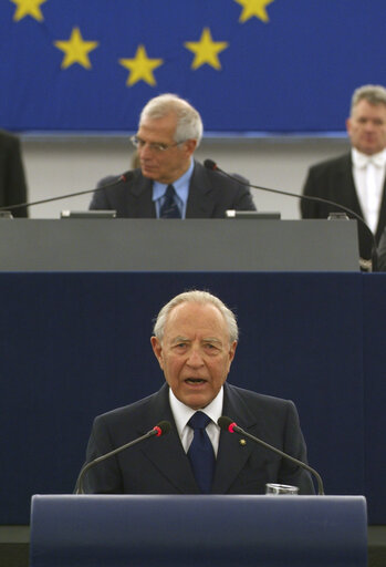 Zdjęcie 19: Visit of the President of Italy to the EP.