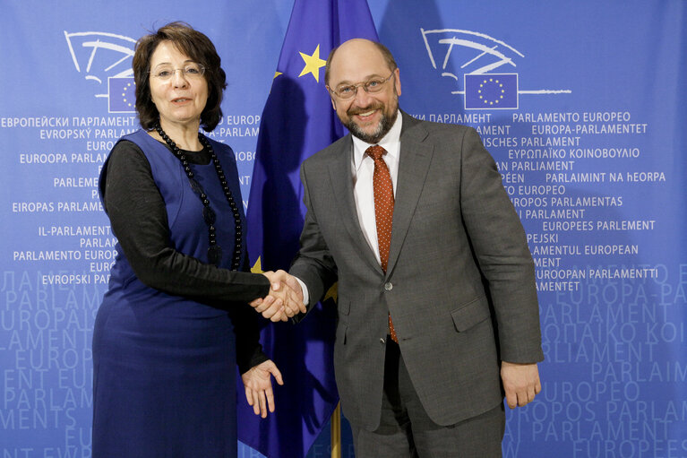 Fotó 1: EP President meets with Commissioner in charge of Maritime affairs and Fisheries