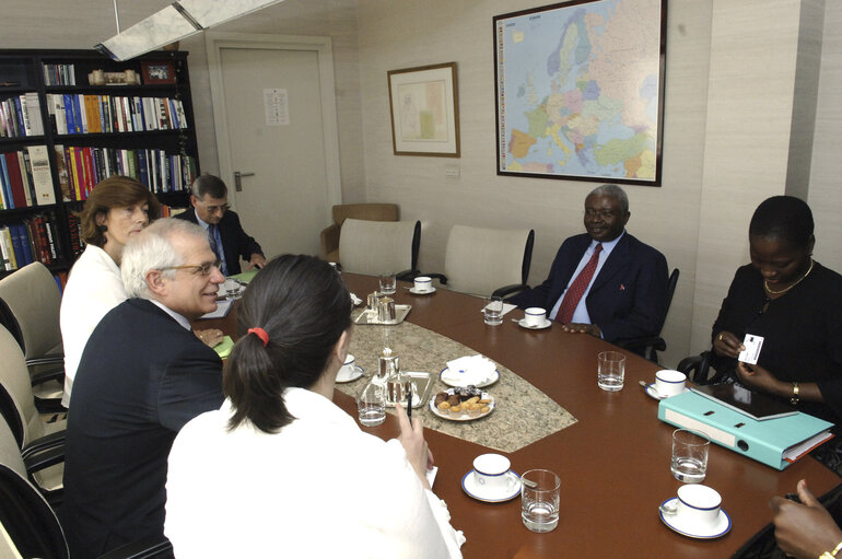 EP President meets with President of Mozambique, in Brussels