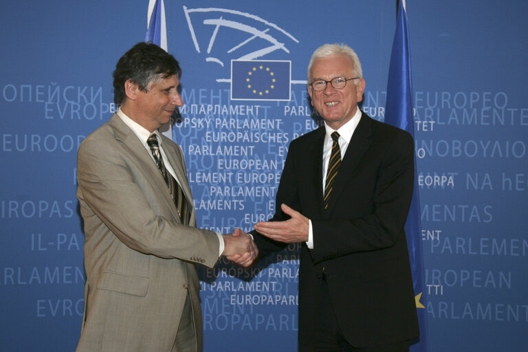 Fotografi 2: EP President meets with Czech Republic prime minister