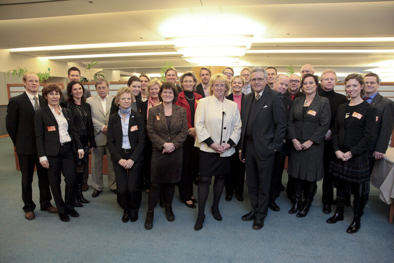 Fotó 2: Lena Ek, European parliament member and Members of the Swedish Parliament