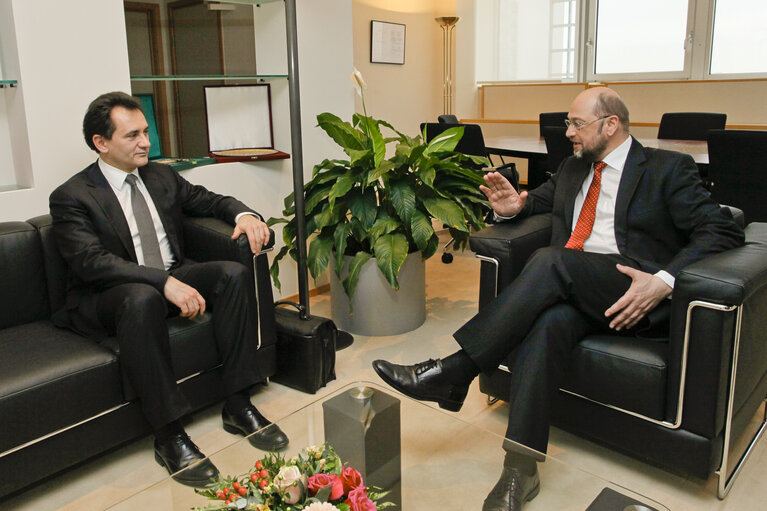 Fotografie 1: EP President meets with former Serbian Deputy Prime Minister for EU Integration