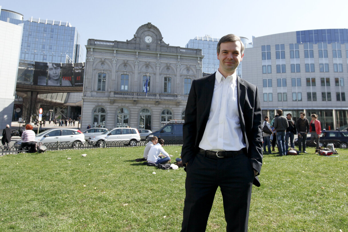 Portrait of Martin EHRENHAUSER MEP in Brussels