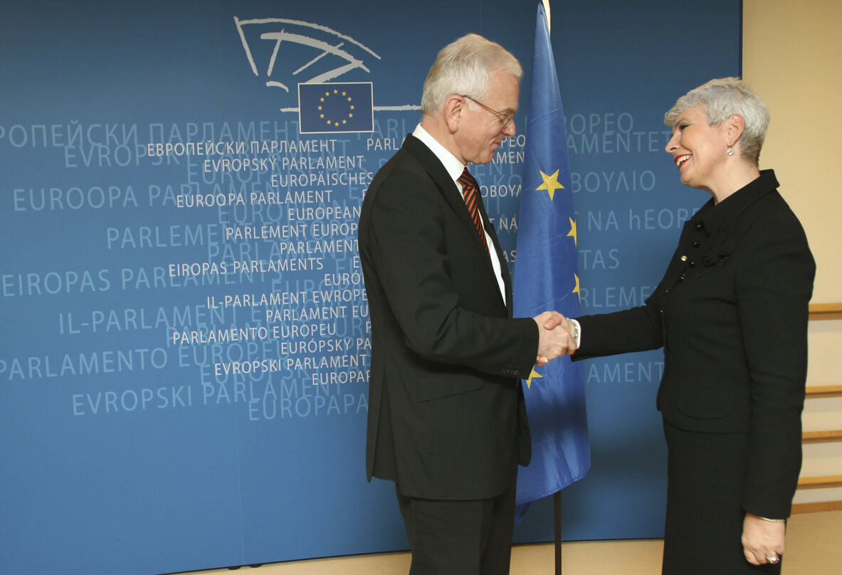 EP President meets with the Deputy Prime Minister of Croatia.