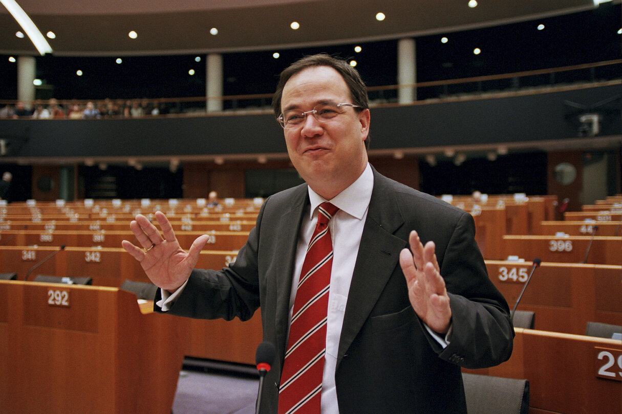 Armin LASCHET in Plenary session in Brussels