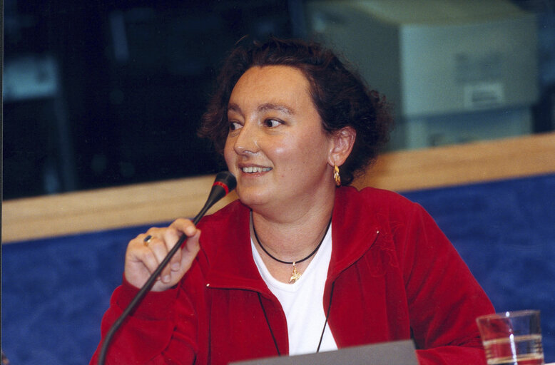 Fotogrāfija 1: MEP during a meeting