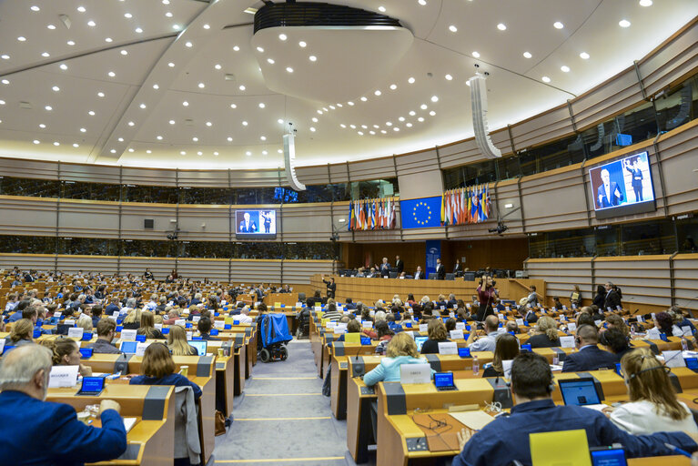 Fotografija 31: 4th European Parliament of Persons with Disabilities -European Disability Forum (EDF)- We want to vote! Towards accessible European elections 2019 and a full participation in political and public life for persons with disabilities.