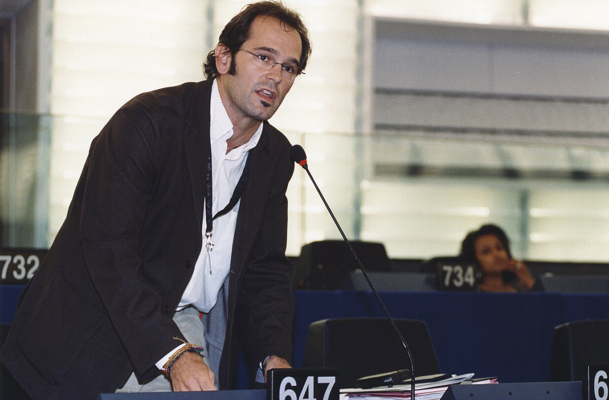 Raul ROMEVA i RUEDA in plenary session in Strasbourg.