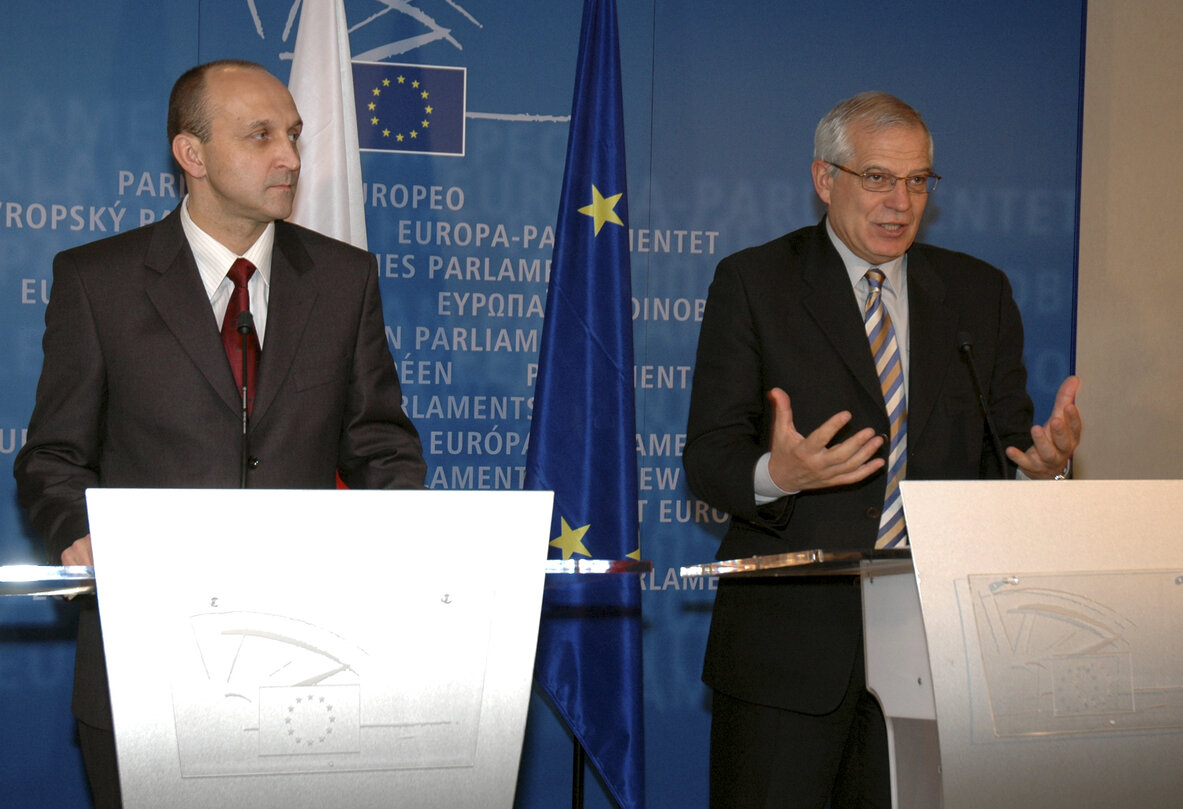 Press conference following the EP President's meeting with the Prime Minister of Poland.