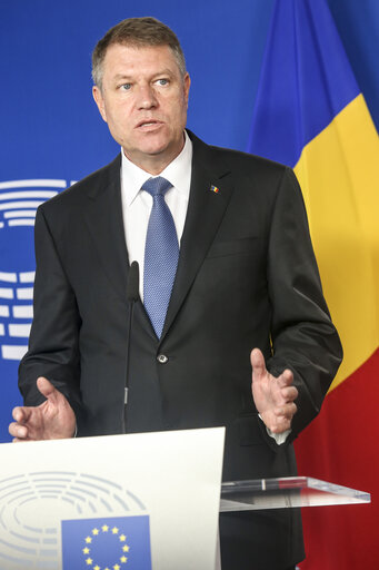 Foto 1: EP President meets with Klaus IOHANNIS - Romanian  President