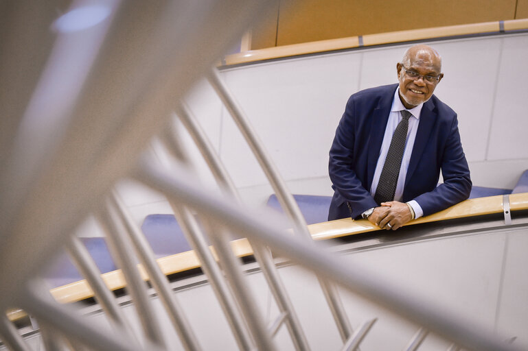 Maurice PONGA in the European Parliament in Brussels