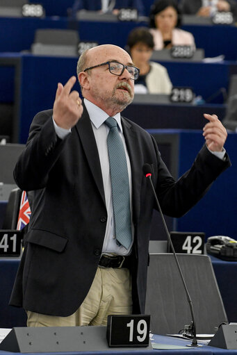 Fotografia 12: Plenary session week 37 2017 in Strasbourg - State of the Union - Statement by the President of the Commission