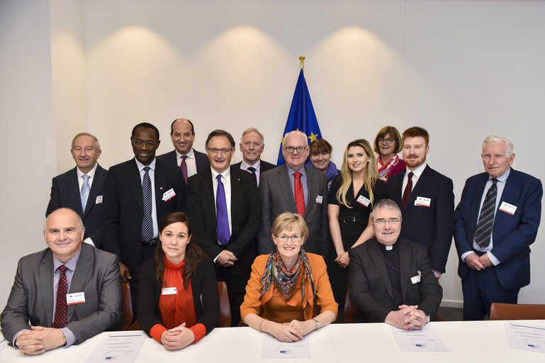 Irish Council of Churches high-level visit to the European Parliament