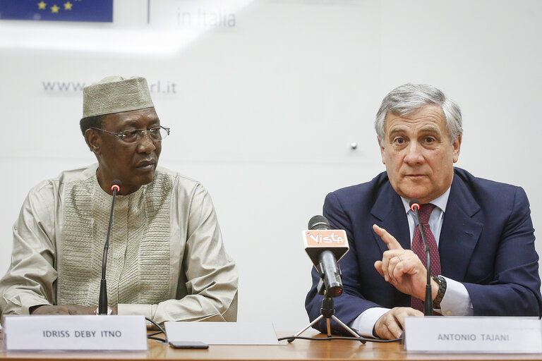 EP President meets with the President of Chad - Press conference