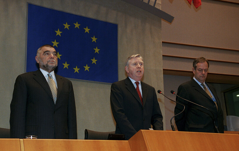 Fotografia 16: Visit of the President of Croatia to the EP.