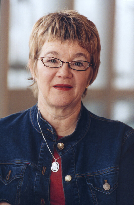 Ewa HEDKVIST PETERSEN at the EP in Strasbourg.