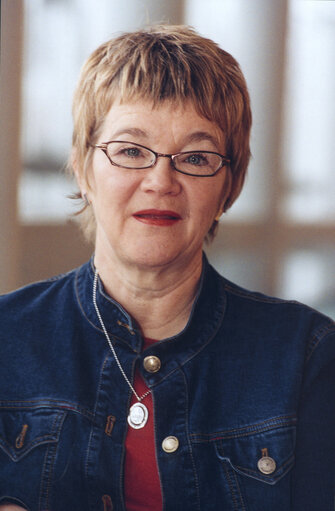 Fotografia 1: Ewa HEDKVIST PETERSEN at the EP in Strasbourg.