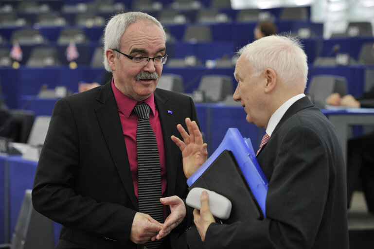 Nuotrauka 37: Plenary Session in Strasbourg. Week 14.