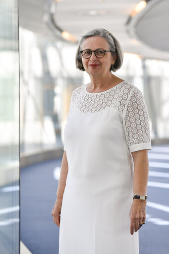 Mireille D'ORNANO in the European Parliamnet in Brussels