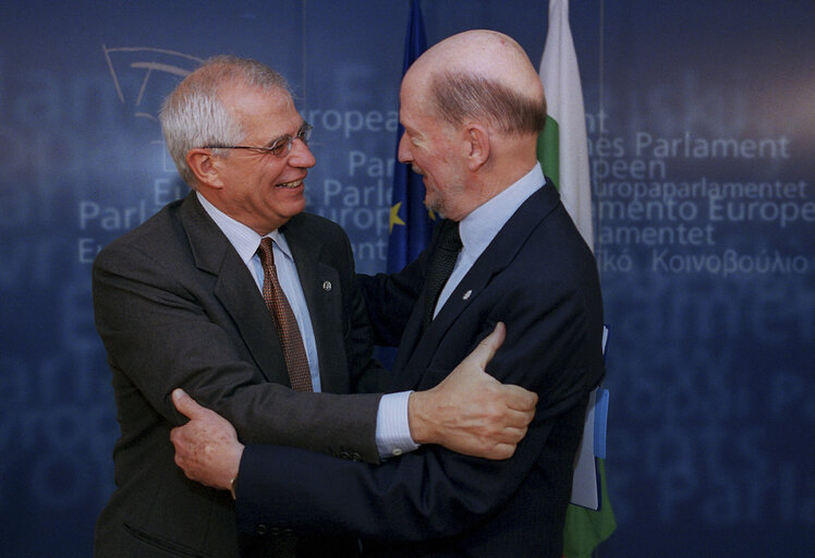 Fotografija 1: EP President meets with the Prime Minister of the Republic of Bulgaria