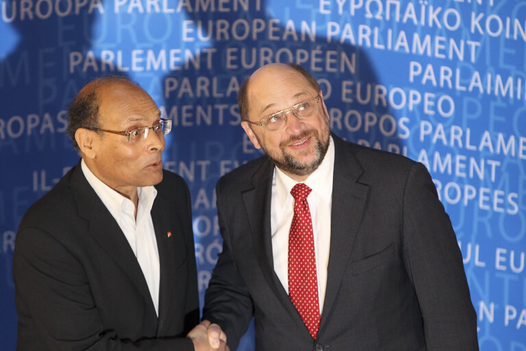 Fotografie 6: Official visit of the President of the Republic of Tunisia to the EP in Strasbourg