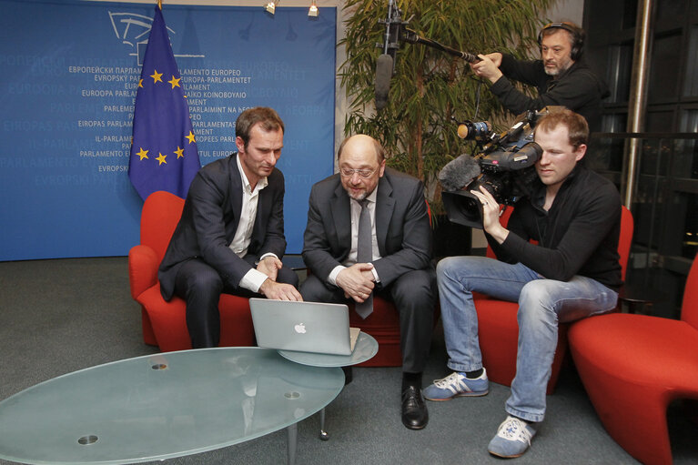 Fotografie 2: EP President meets with representatives of the Citizens' Initiative for freedom of press and media pluralism