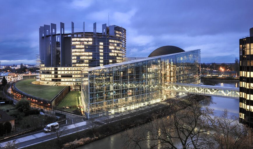 European Parliament in Strasbourg