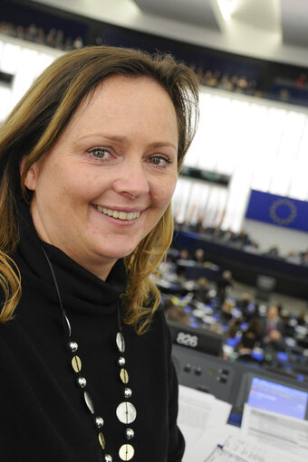 Mep in plenary during session week 6 2013 in Strasbourg