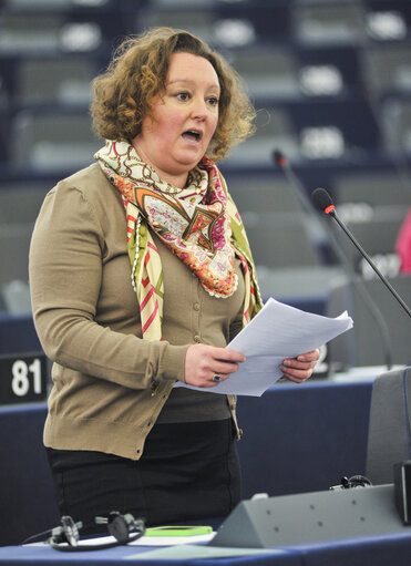 Billede 1: plenary session week 6 2013 in Strasbourg - Active and healthy ageing